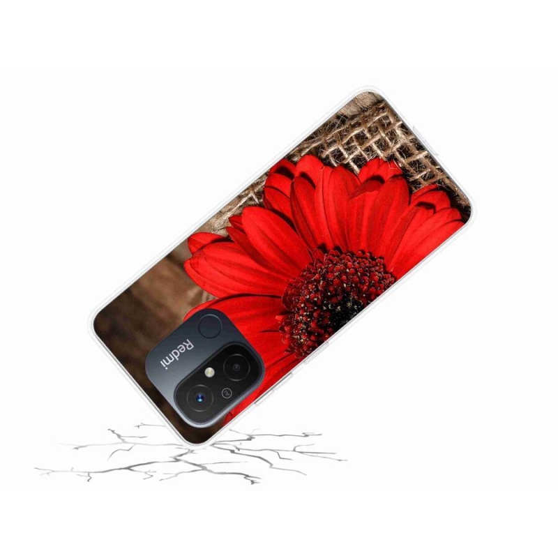 Gél borítás mmCase a Xiaomi Redmi 12C-hez - gerbera
