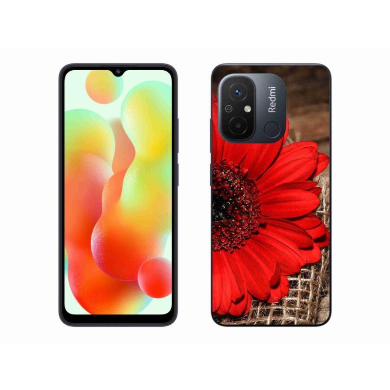 Gél borítás mmCase a Xiaomi Redmi 12C-hez - gerbera