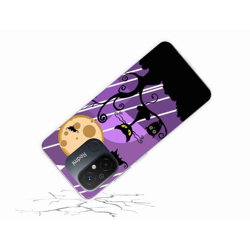 Gél borítás mmCase a Xiaomi Redmi 12C-hez - halloween