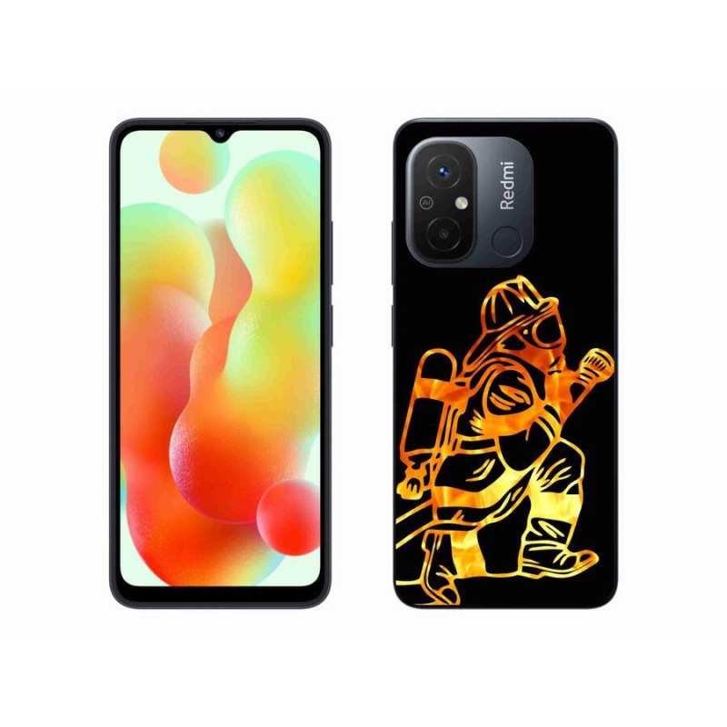 Gél borítás mmCase a Xiaomi Redmi 12C-hez - tűzoltó 1
