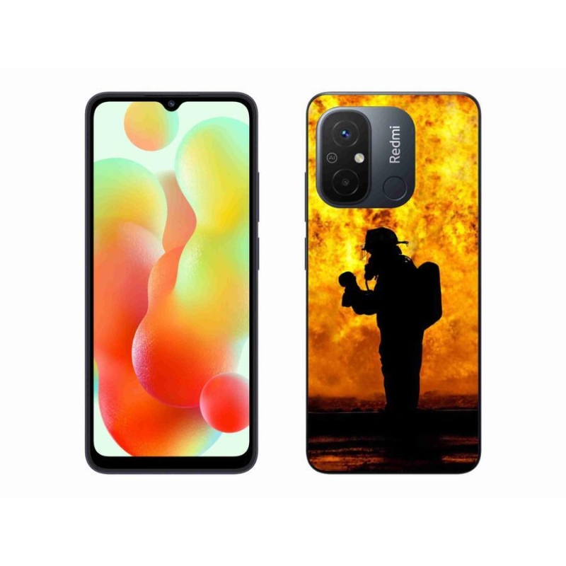 Gél borítás mmCase a Xiaomi Redmi 12C-hez - tűzoltó