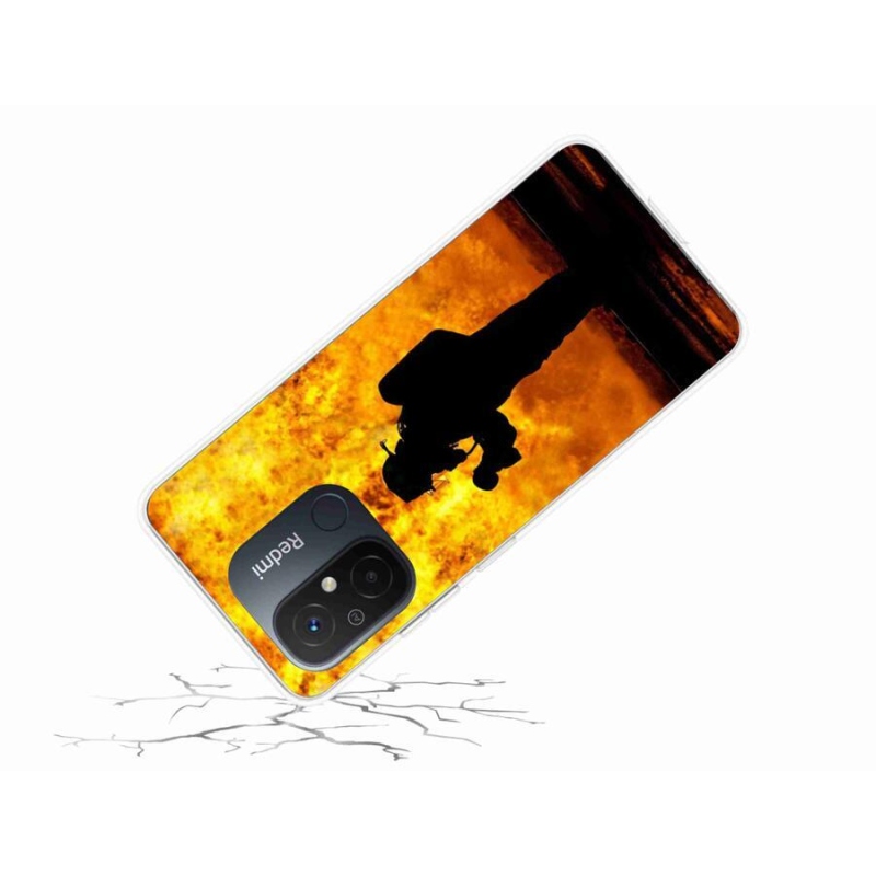 Gél borítás mmCase a Xiaomi Redmi 12C-hez - tűzoltó