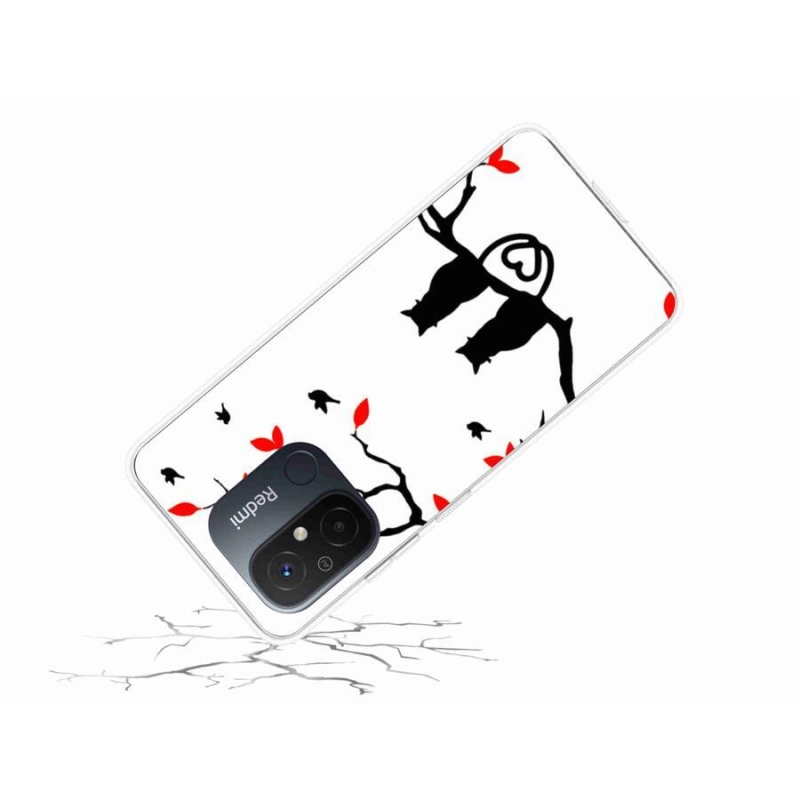 Gél borító mmCase a Xiaomi Redmi 12C-hez - macska szeretet