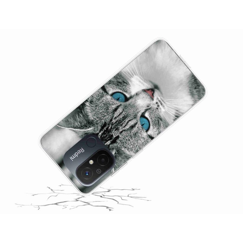 Gél borítás mmCase a Xiaomi Redmi 12C-hez - cat view 1