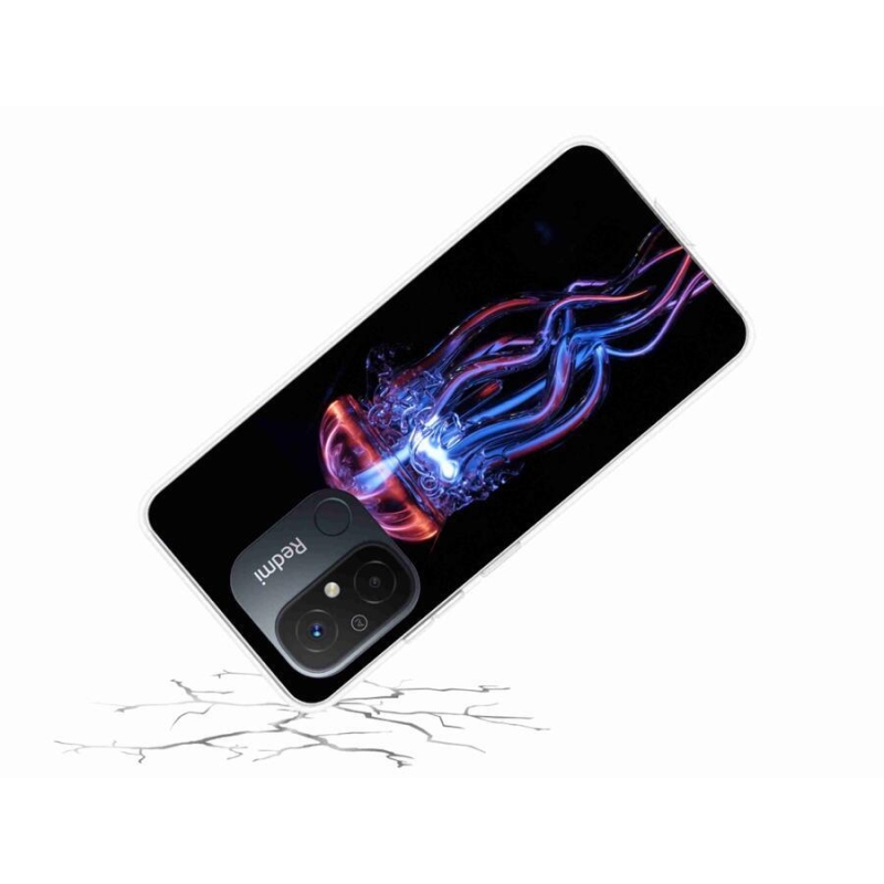 Gél borítás mmCase a Xiaomi Redmi 12C-hez - medúza