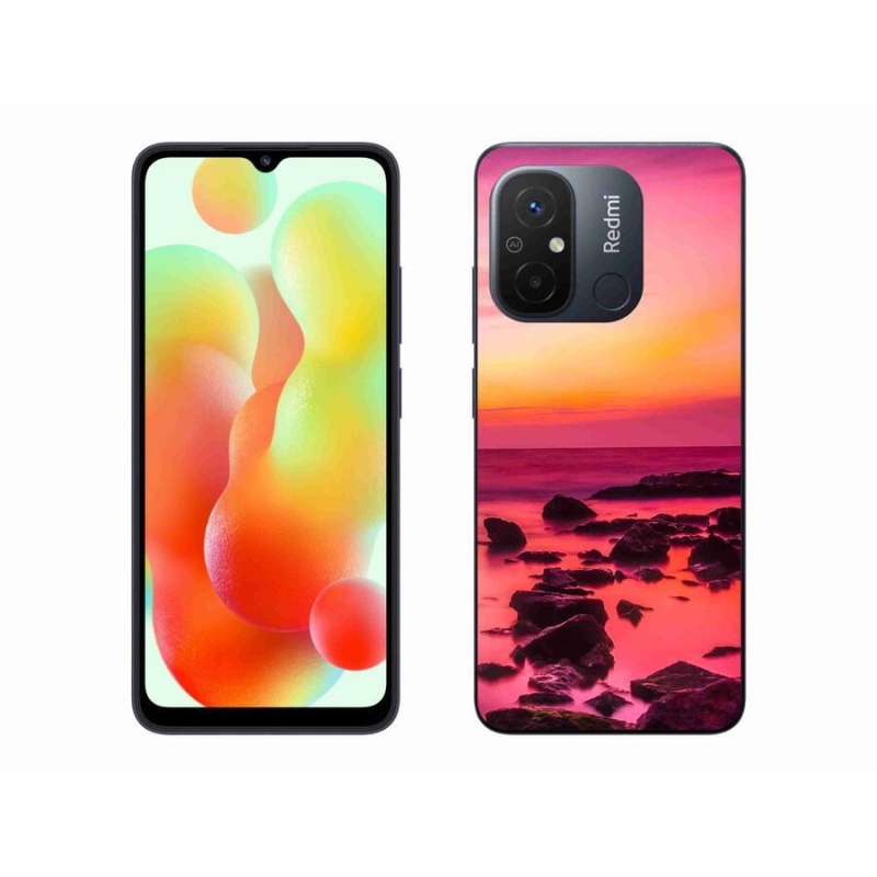 Gél borítás mmCase a Xiaomi Redmi 12C-hez - tenger és ragyogás
