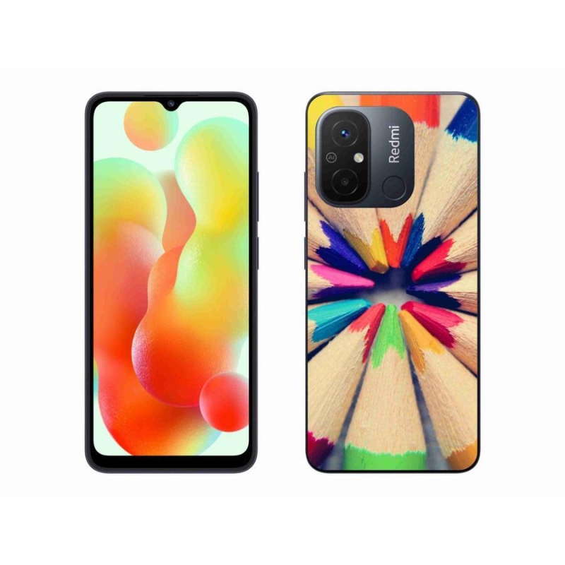 Gél borítás mmCase a Xiaomi Redmi 12C-hez - zsírkréták
