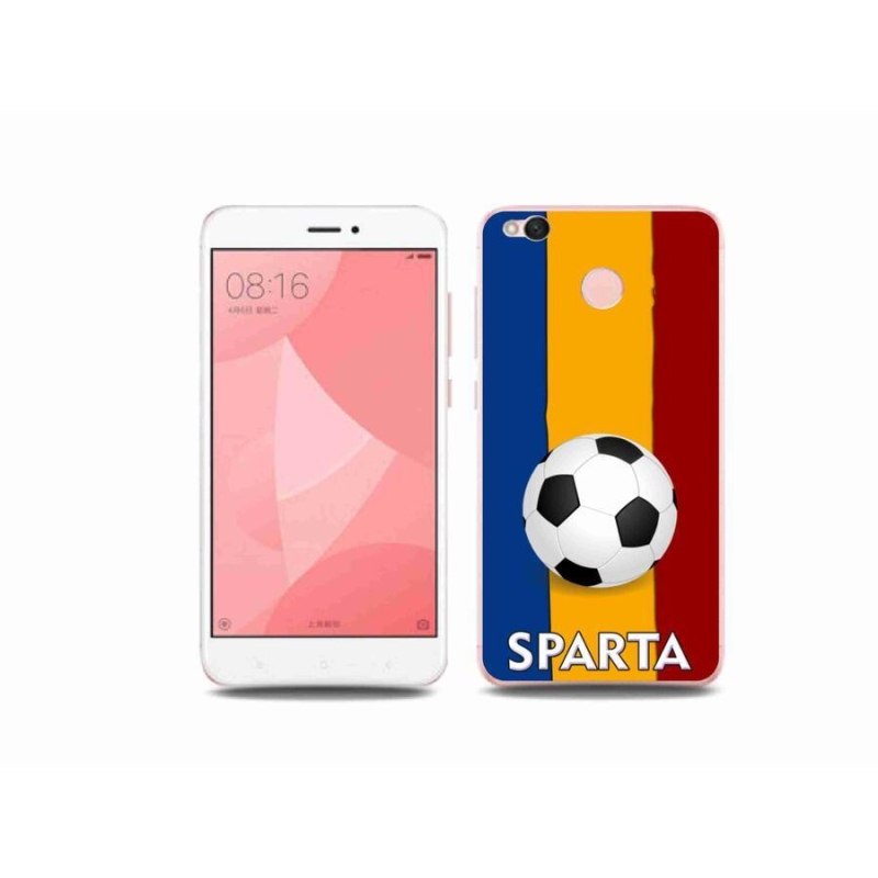 Gél borítás mmCase a Xiaomi Redmi 4X-hez - futball 1