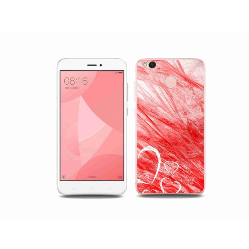 Gél borítás mmCase a Xiaomi Redmi 4X számára - szív