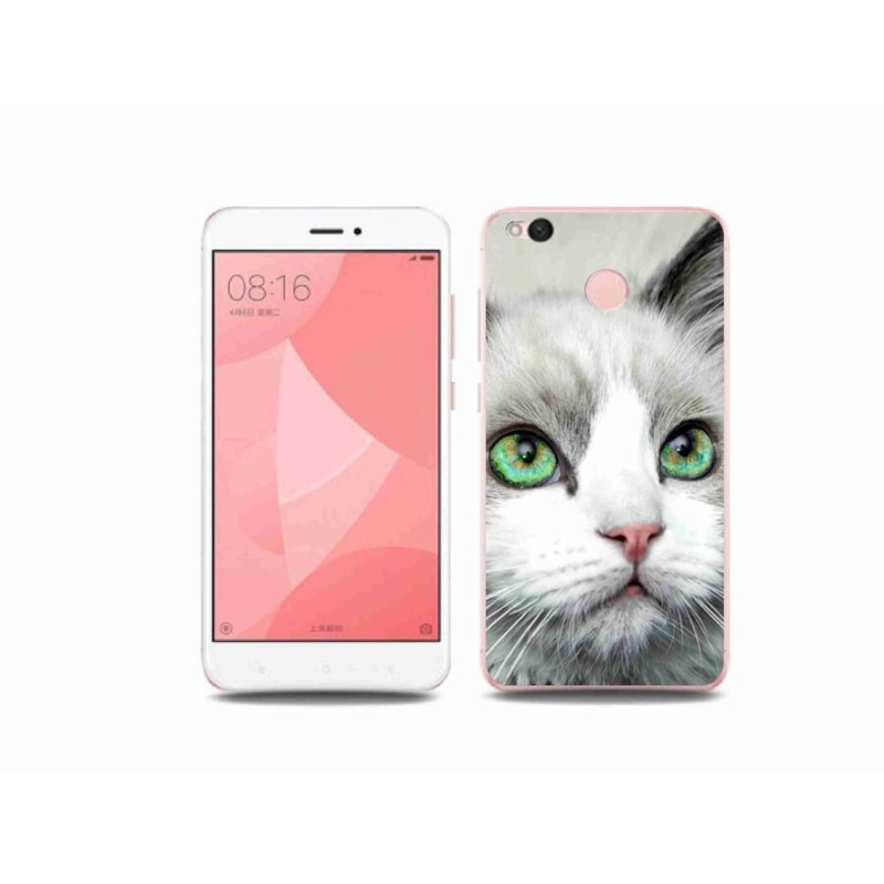 Gél borító mmCase a Xiaomi Redmi 4X-hez - macskaszem