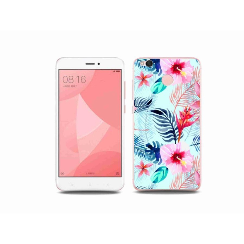 Gél borítás mmCase a Xiaomi Redmi 4X-hez - virágok