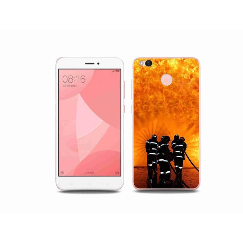 Gél borító mmCase a Xiaomi Redmi 4X-hez - tűz