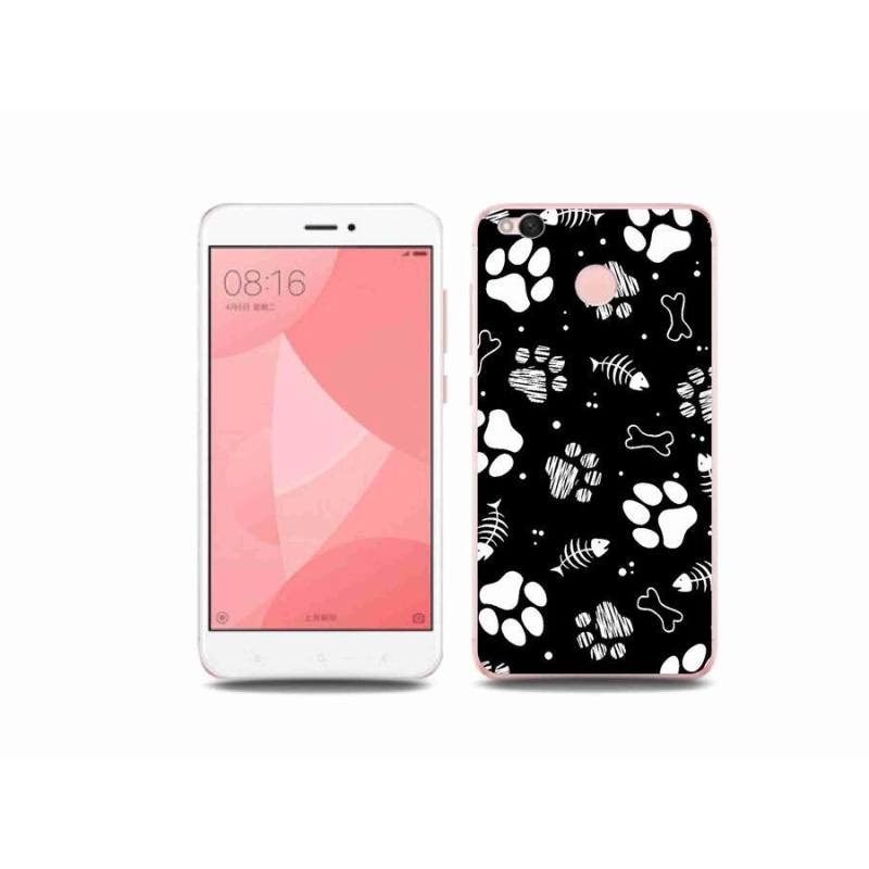 Gél borítás mmCase a Xiaomi Redmi 4X-hez - kutyamancsok