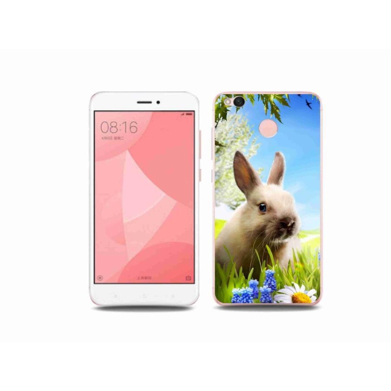 Gél borítás mmCase a Xiaomi Redmi 4X-hez - nyuszi