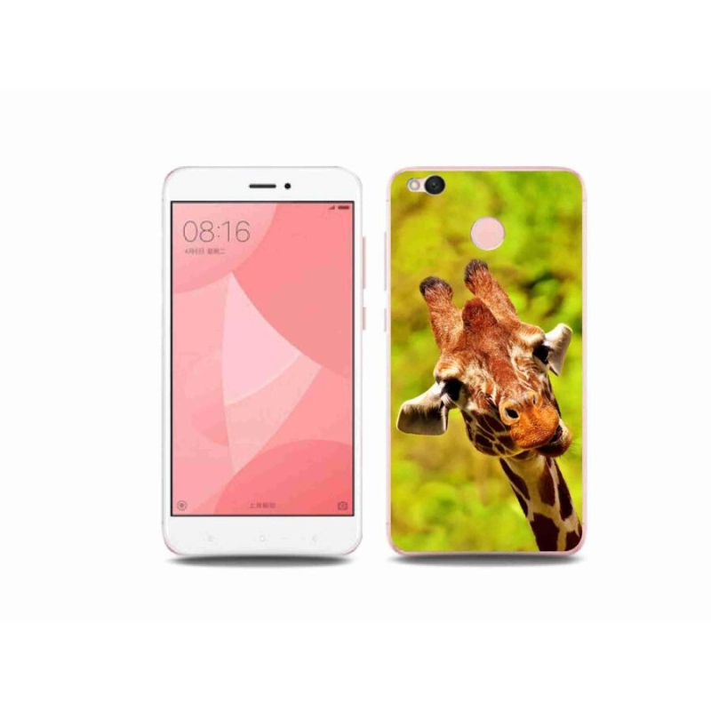 Gél borítás mmCase a Xiaomi Redmi 4X-hez - zsiráf