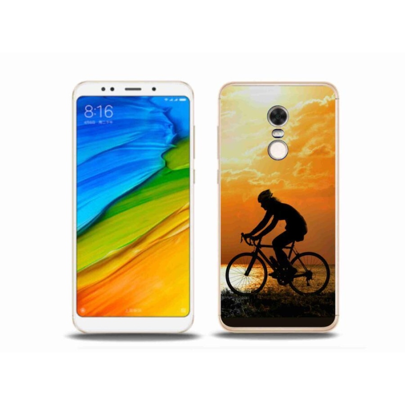 Gél borító mmCase a Xiaomi Redmi 5 Plus - kerékpározás