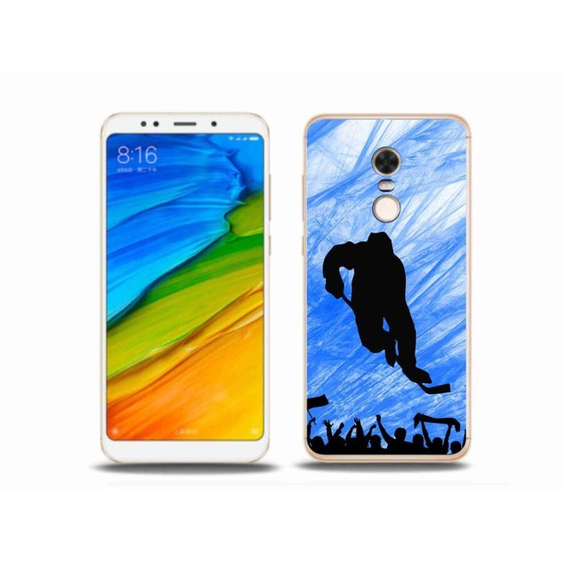 Gél borítás mmCase a Xiaomi Redmi 5 Plus számára - hokijátékos