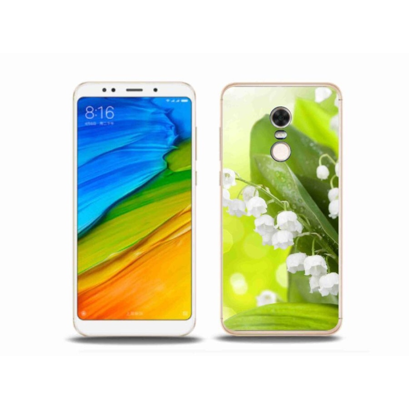 Gél borítás mmCase a Xiaomi Redmi 5 Plus számára - lily of the valley