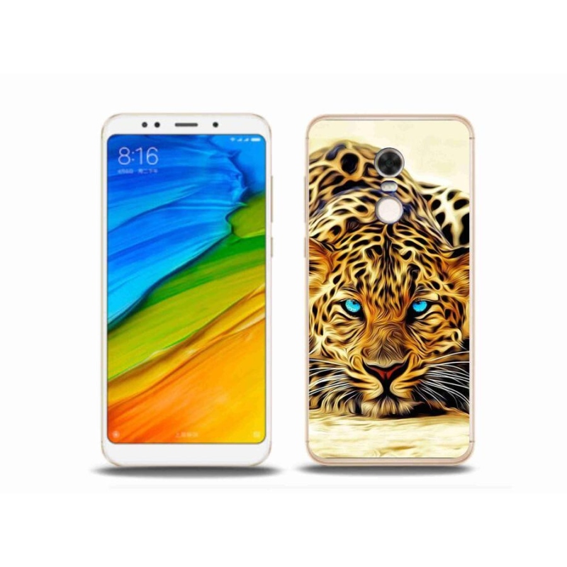 Gél borítás mmCase a Xiaomi Redmi 5 Plus számára - rajzfilm tigris