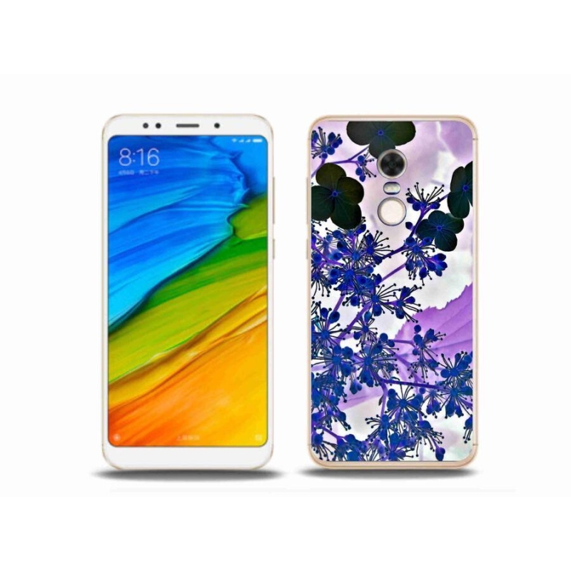 Gél borítás mmCase a Xiaomi Redmi 5 Plus számára - hortenzia virág