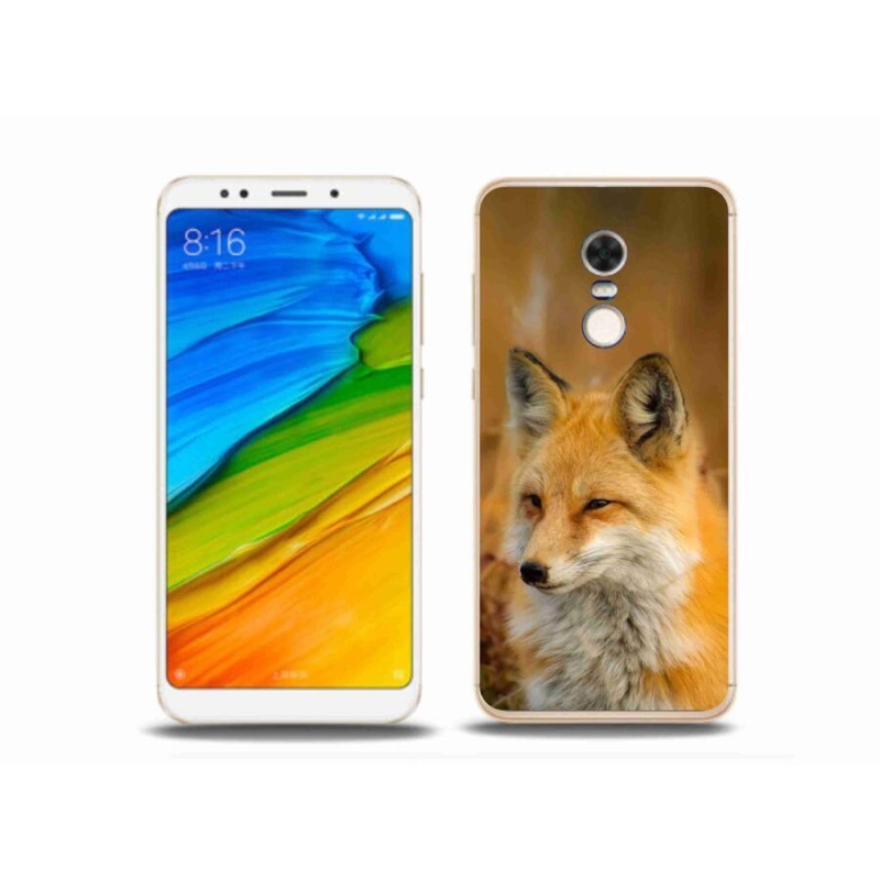 Gél borítás mmCase a Xiaomi Redmi 5 Plus-hoz - róka