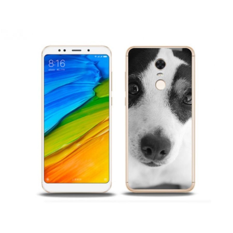 Gél borítás mmCase a Xiaomi Redmi 5 Plus számára - kutya