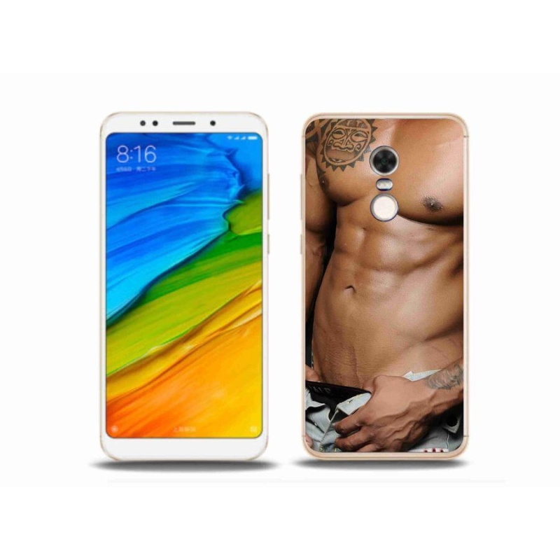 Gél borítás mmCase a Xiaomi Redmi 5 Plus számára - szexi férfi