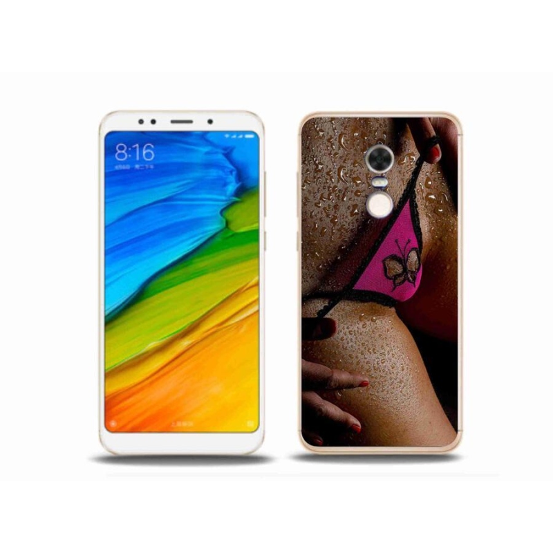 Gél borítás mmCase a Xiaomi Redmi 5 Plus számára - szexi nő