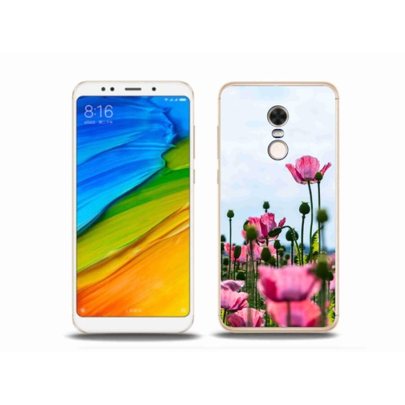 Gél borítás mmCase a Xiaomi Redmi 5 Plus számára - mákos színű