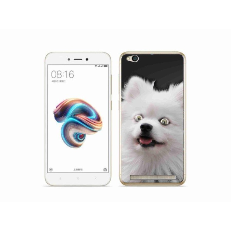 Gél borítás mmCase a Xiaomi Redmi 5A számára - fehér tipp