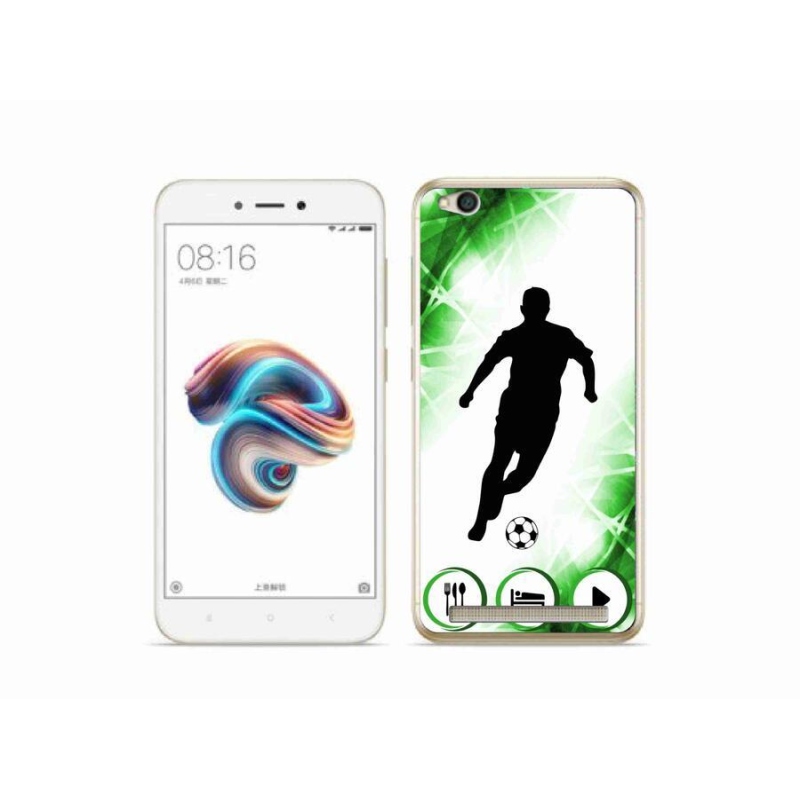 Gél borítás mmCase a Xiaomi Redmi 5A számára - focista
