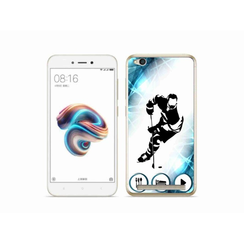 Gél borítás mmCase a Xiaomi Redmi 5A számára - hoki 1