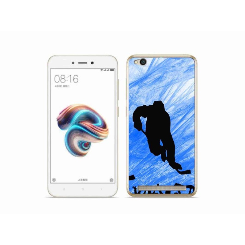 Gél borítás mmCase a Xiaomi Redmi 5A számára - hokijátékos