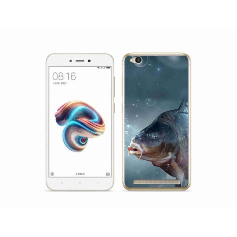 Gél borítás mmCase a Xiaomi Redmi 5A számára - ponty és buborékok