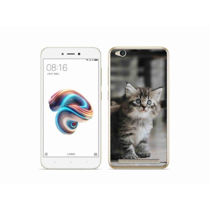 Gél borítás mmCase a Xiaomi Redmi 5A számára - cica