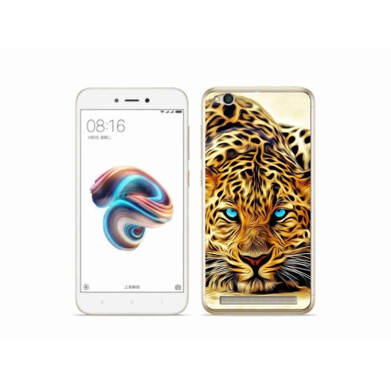 Gél borítás mmCase a Xiaomi Redmi 5A számára - rajzfilm tigris