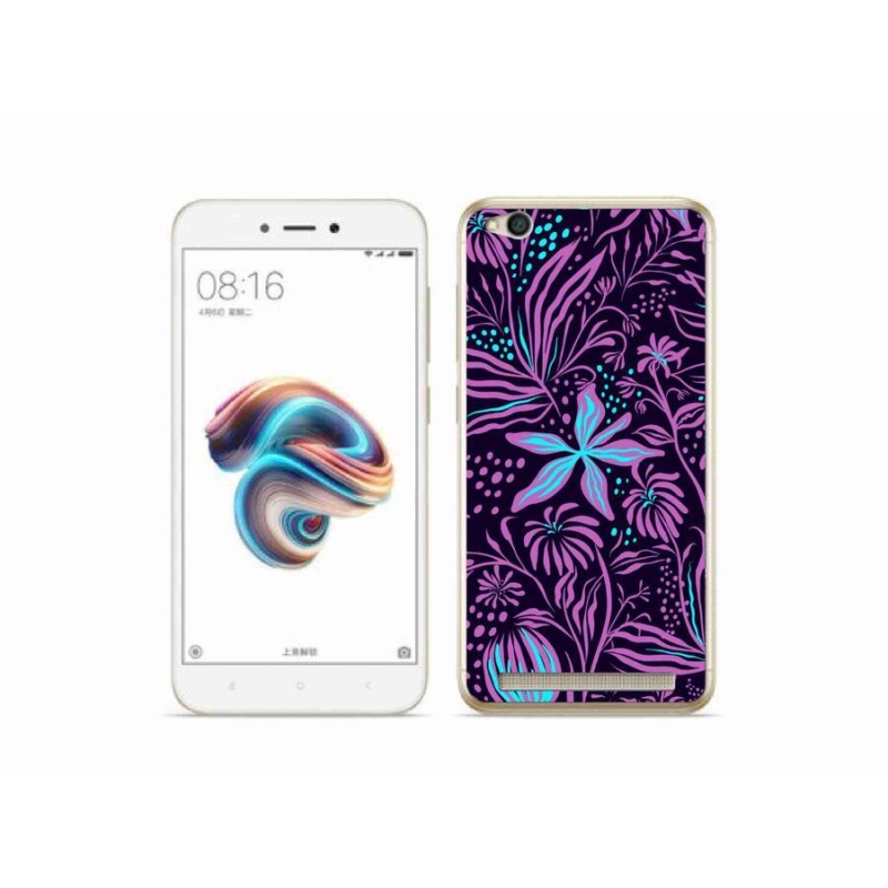 Gél borítás mmCase a Xiaomi Redmi 5A - virágok 2