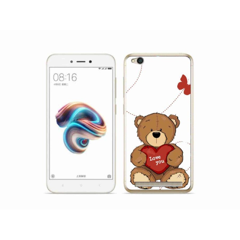 Gél borítás mmCase a Xiaomi Redmi 5A számára - szeretlek