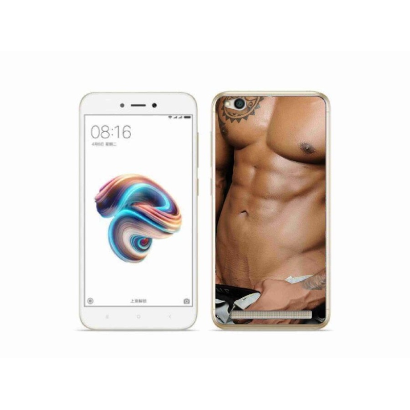 Gél borítás mmCase a Xiaomi Redmi 5A számára - szexi férfi
