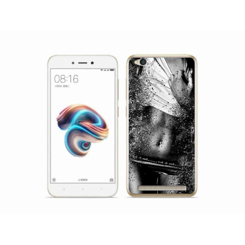 Gél borító mmCase a Xiaomi Redmi 5A számára - szexi nő 1
