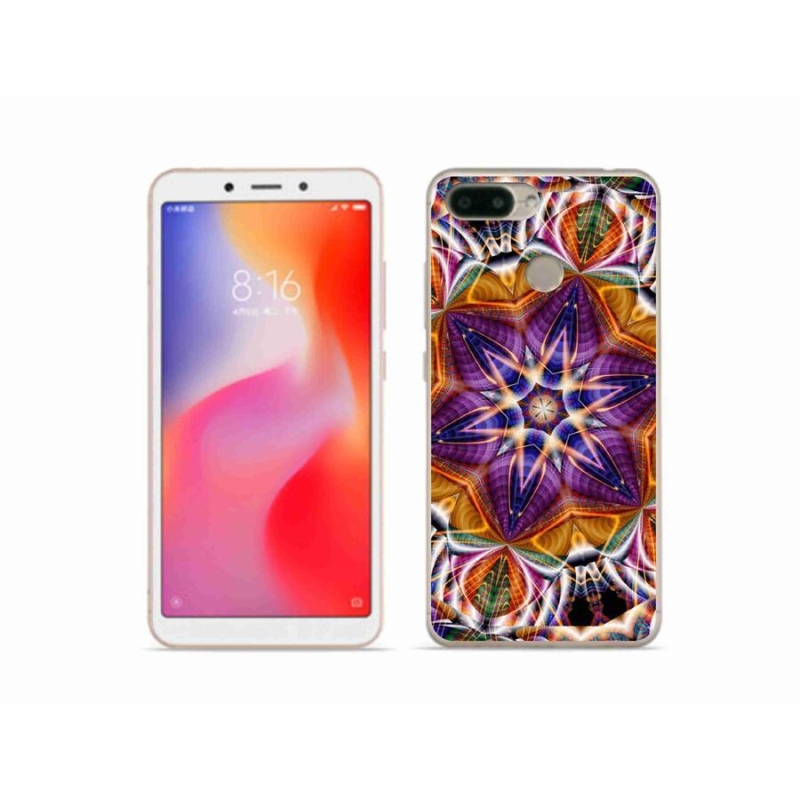 Gél borítás mmCase a Xiaomi Redmi 6 számára - Absztrakt 6