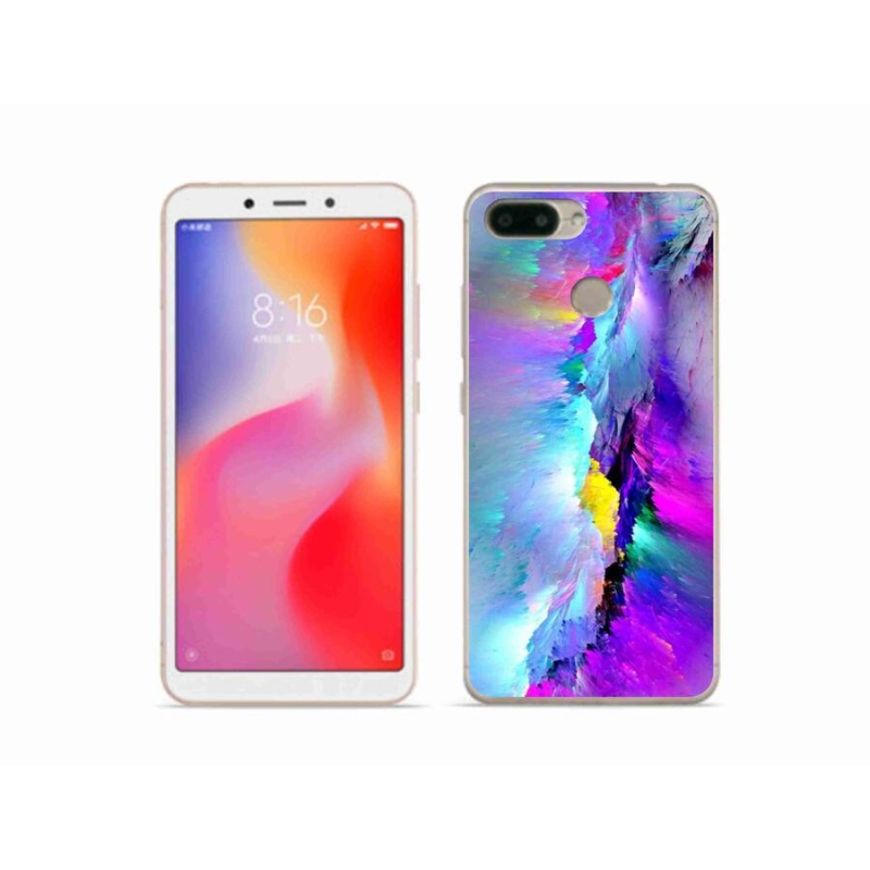 Gél borítás mmCase a Xiaomi Redmi 6 készülékhez - absztrakt