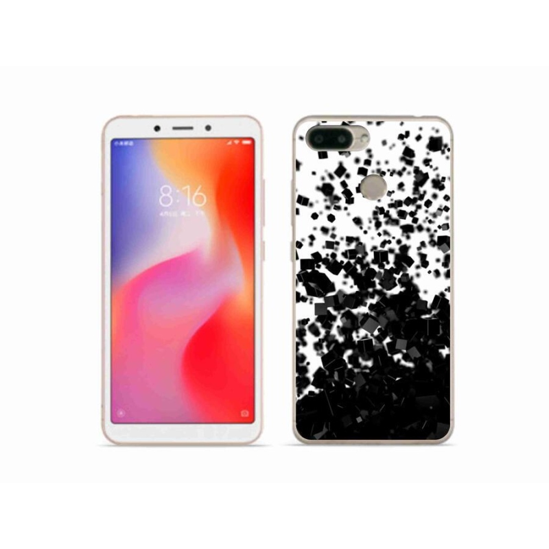 Gél borítás mmCase a Xiaomi Redmi 6 számára - absztrakt minta 1