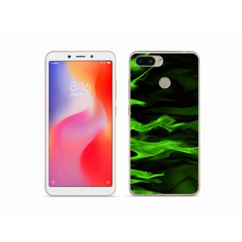 Gél borítás mmCase a Xiaomi Redmi 6 számára - absztrakt minta 10