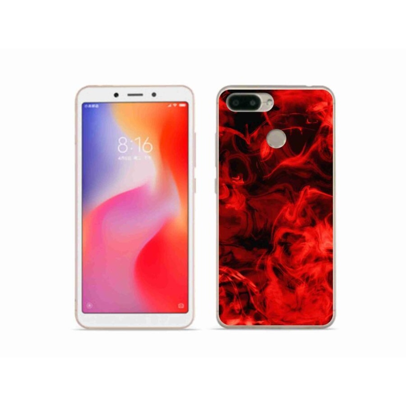 Gél borítás mmCase a Xiaomi Redmi 6 számára - absztrakt minta 11