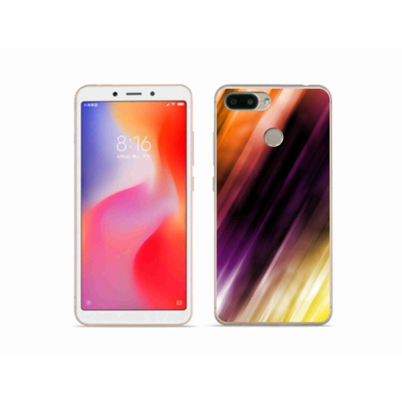 Gél borítás mmCase a Xiaomi Redmi 6 számára - absztrakt minta 5