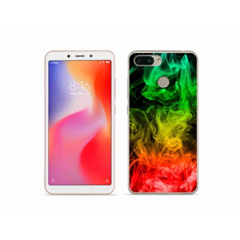 Gél borítás mmCase a Xiaomi Redmi 6 számára - absztrakt minta 7