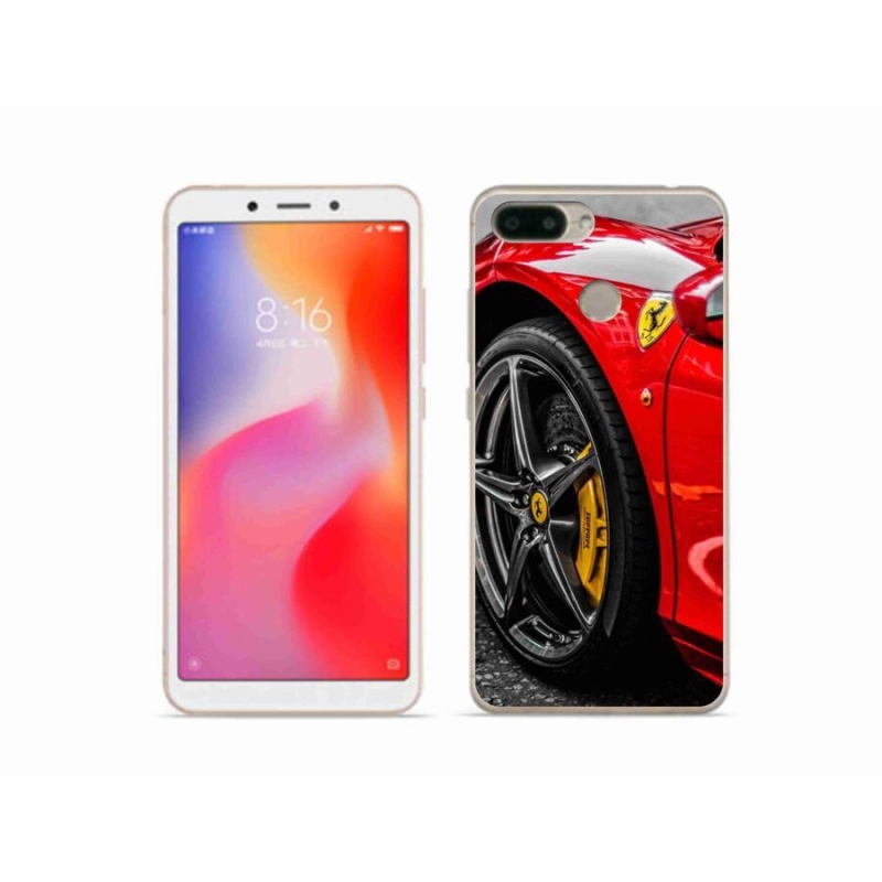 Gél borítás mmCase a Xiaomi Redmi 6 - autó 1
