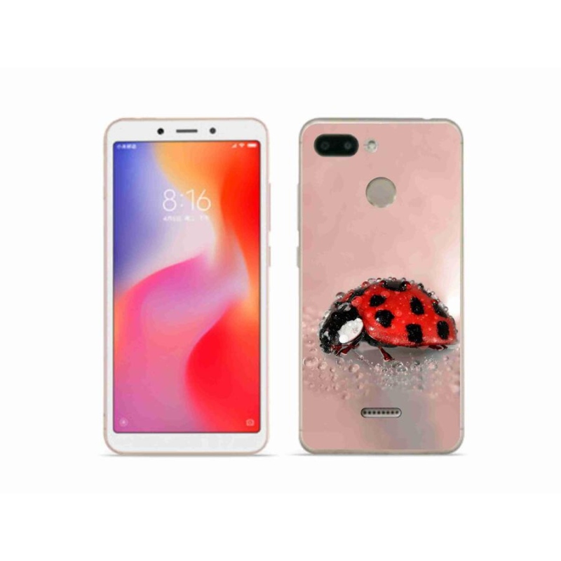 Gél borítás mmCase a Xiaomi Redmi 6-hoz - katicabogár