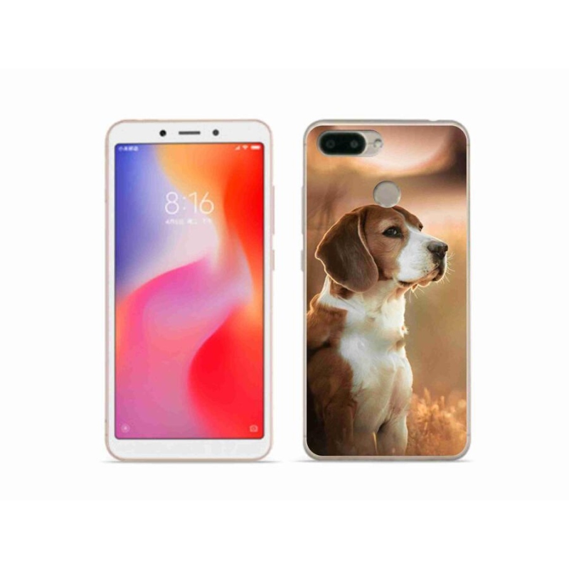 Gél borítás mmCase a Xiaomi Redmi 6 készülékhez - bézs színű